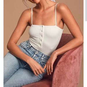 Rust Bodysuit from Lulus